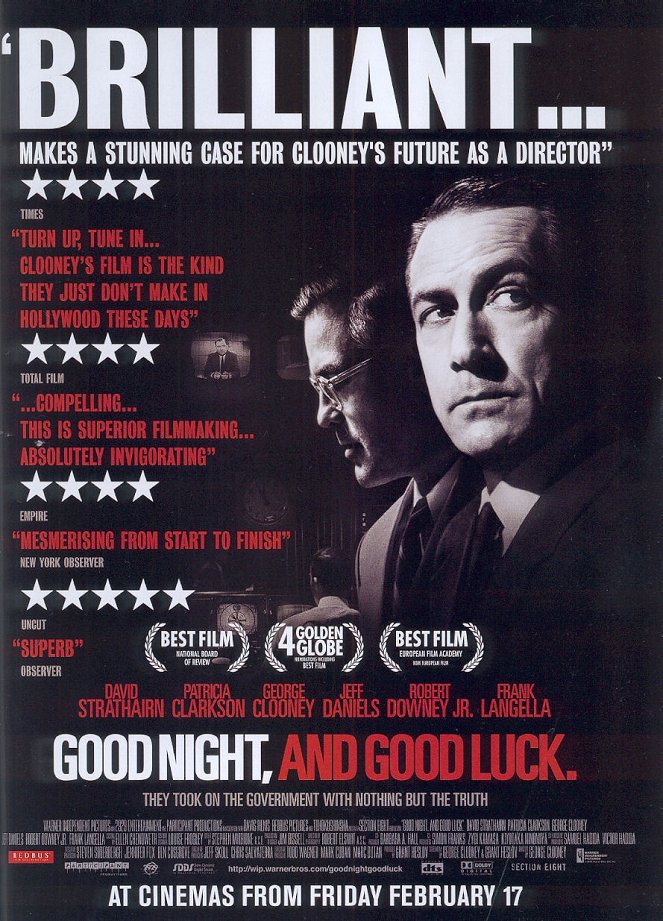 Good Night, and Good Luck. - Affiches