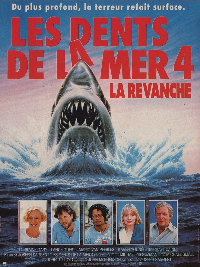Les Dents de la mer 4 - La revanche - Affiches