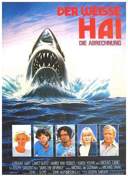 Der weiße Hai 4 - Die Abrechnung - Plakate