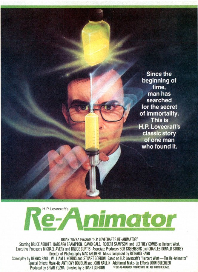 Re-Animator - Posters