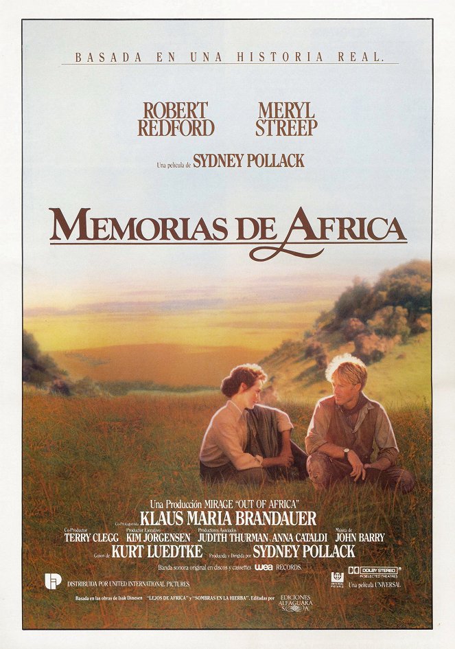 Memòries d'Àfrica - Carteles