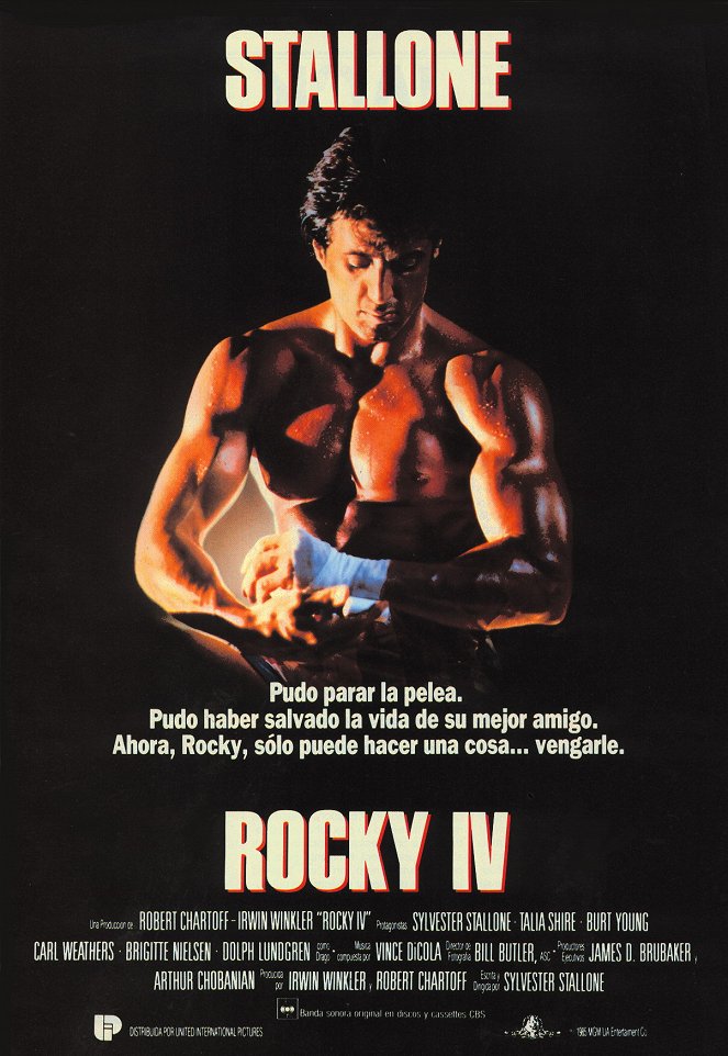 Rocky IV - Carteles