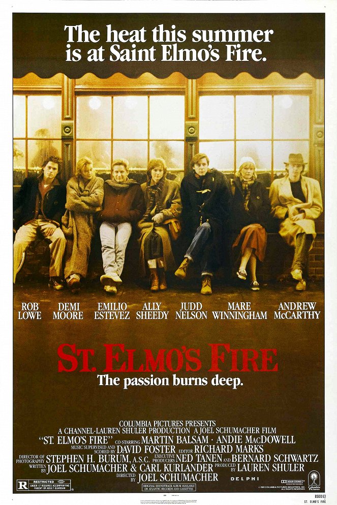 St. Elmo's Fire - Plakátok