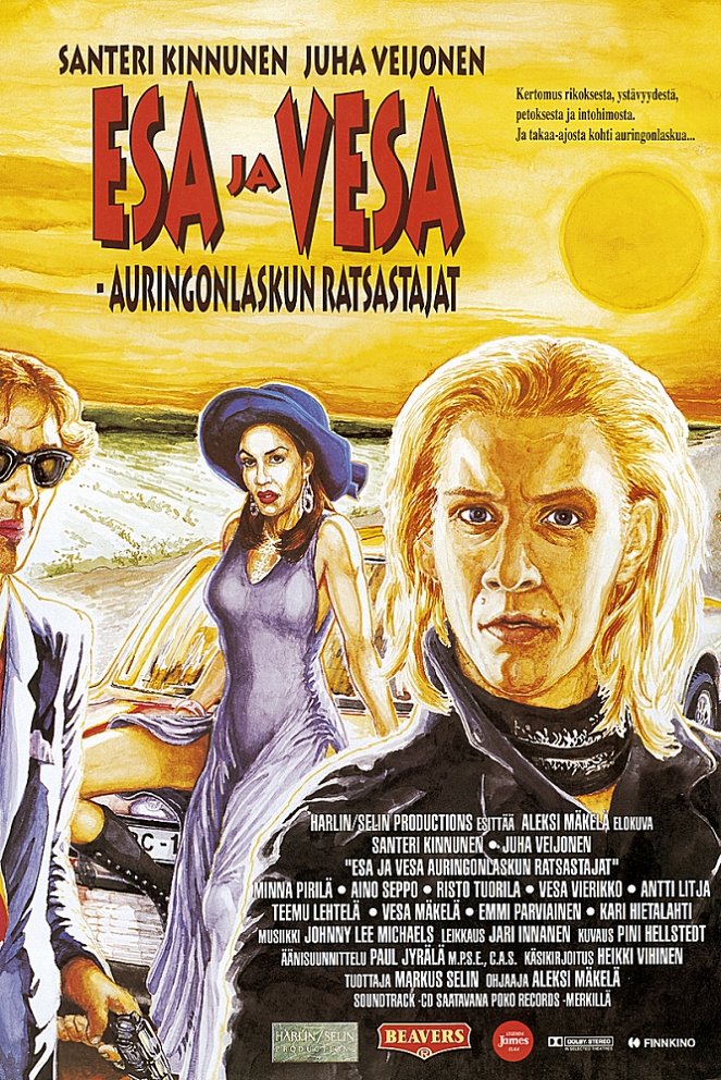 Esa ja Vesa - auringonlaskun ratsastajat - Affiches