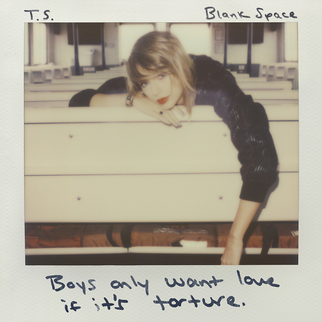 Taylor Swift - Blank Space - Plakate