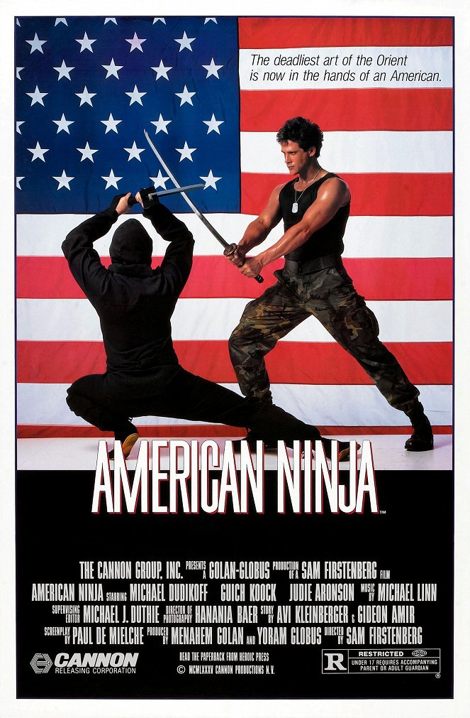 Amerykański ninja - Plakaty