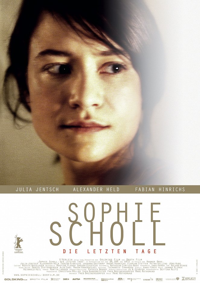 Sophie Scholl - Die letzten Tage - Cartazes