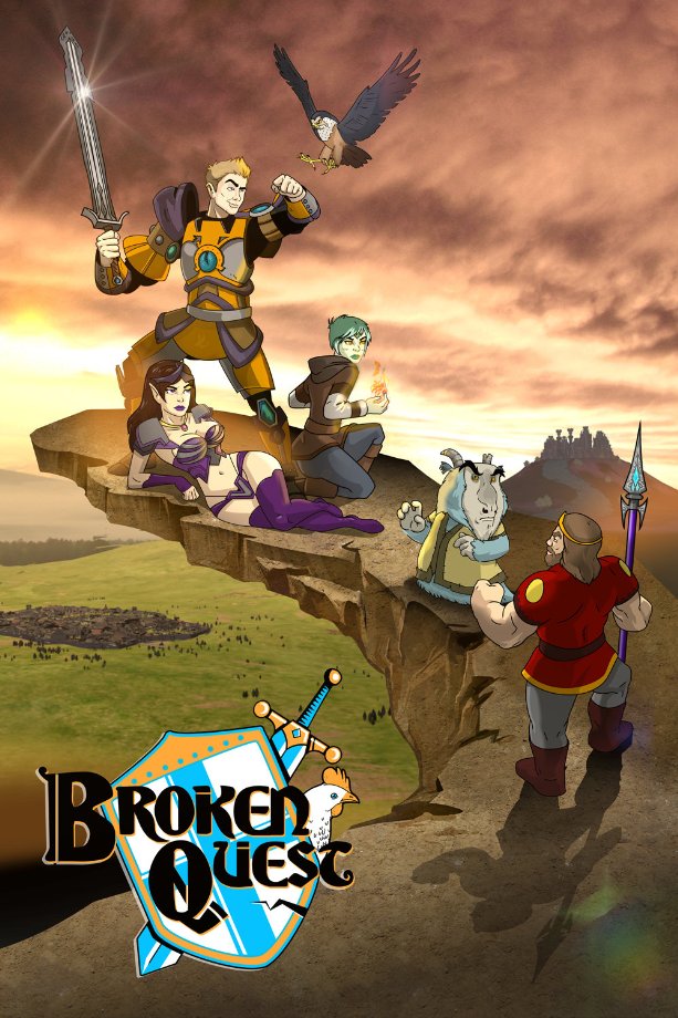 Broken Quest - Plakaty