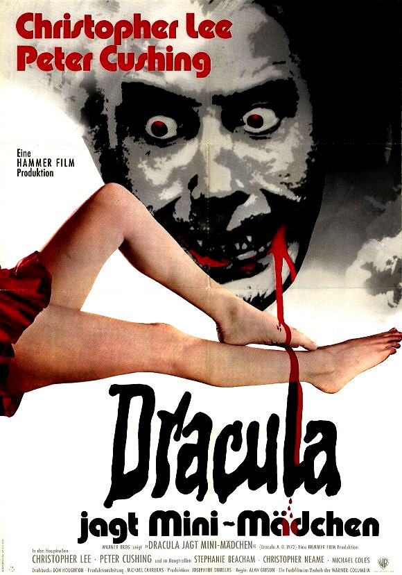 Dracula jagt Mini-Mädchen - Plakate