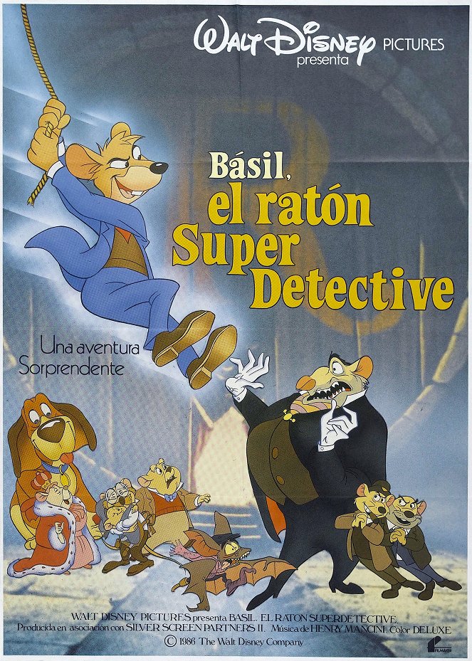 Basil, el ratón superdetective - Carteles