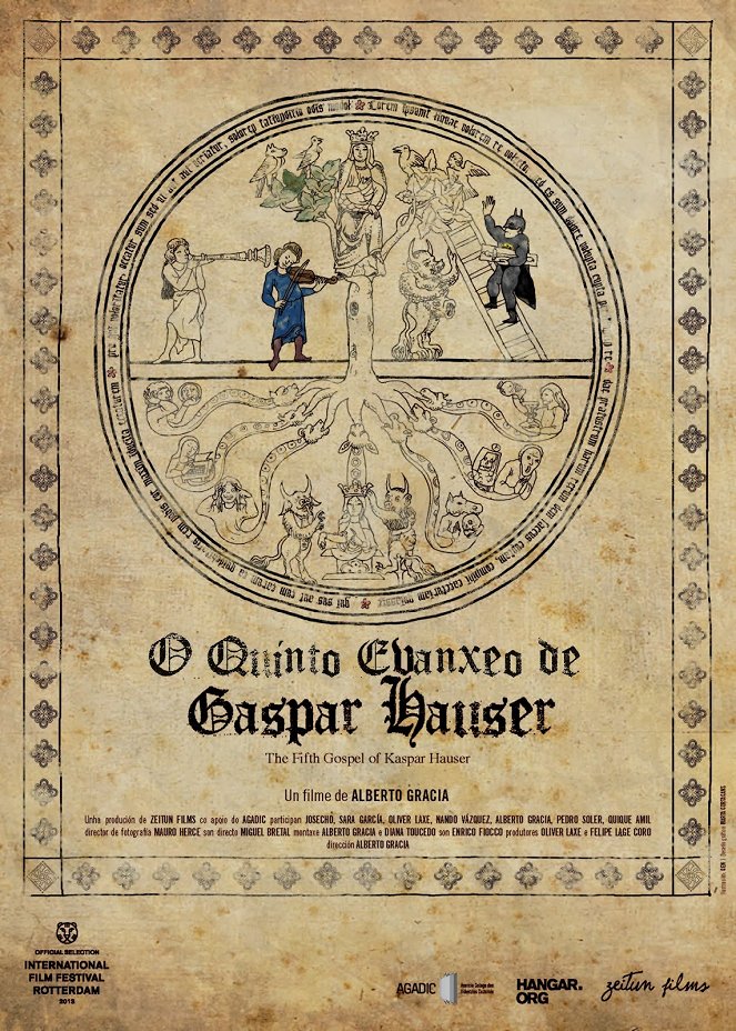 O quinto evanxeo de Gaspar Hauser - Plakaty