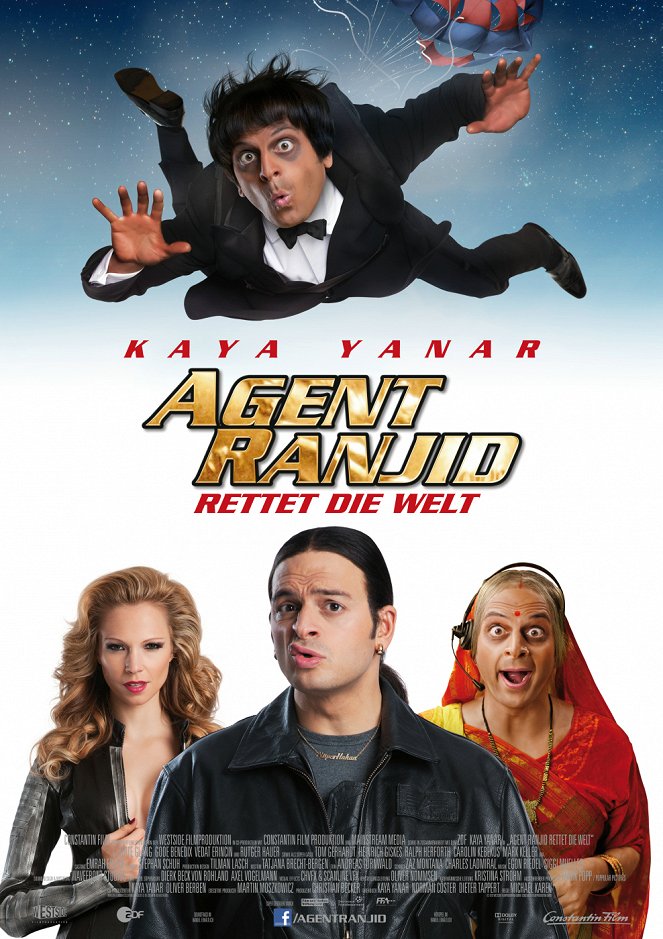 Agent Ranjid rettet die Welt - Cartazes