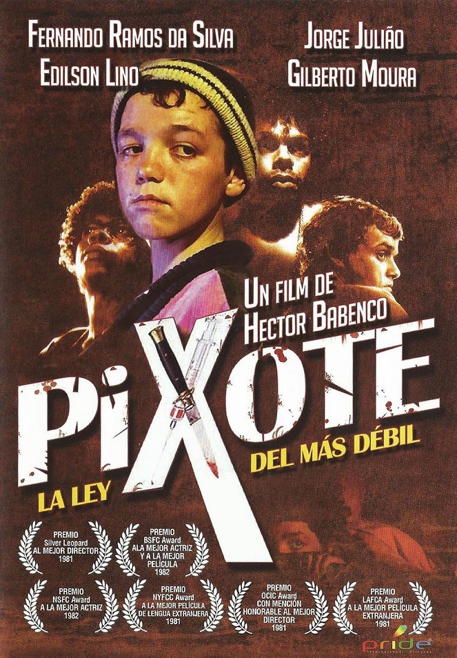 Pixote: La ley del más débil - Carteles