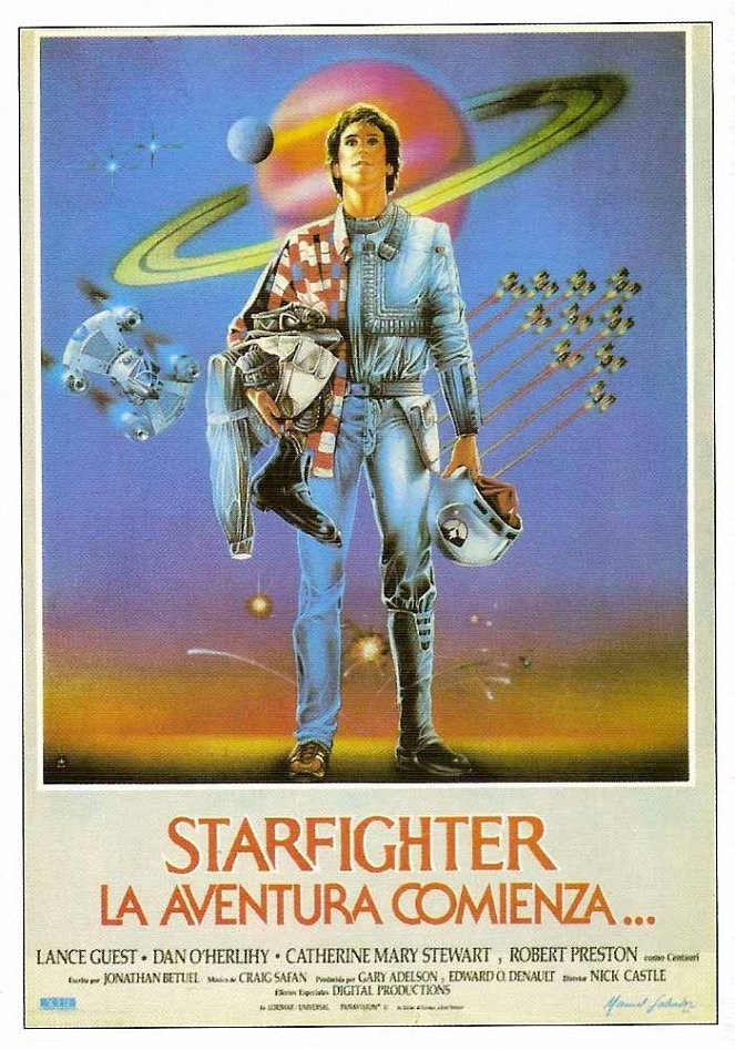 Starfighter: la aventura comienza - Carteles
