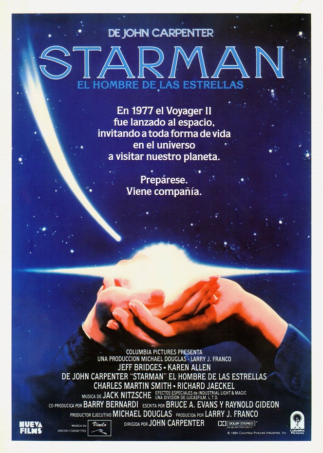 Starman, el hombre de las estrellas - Carteles