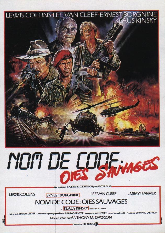 Nom de code : Oies sauvages - Affiches