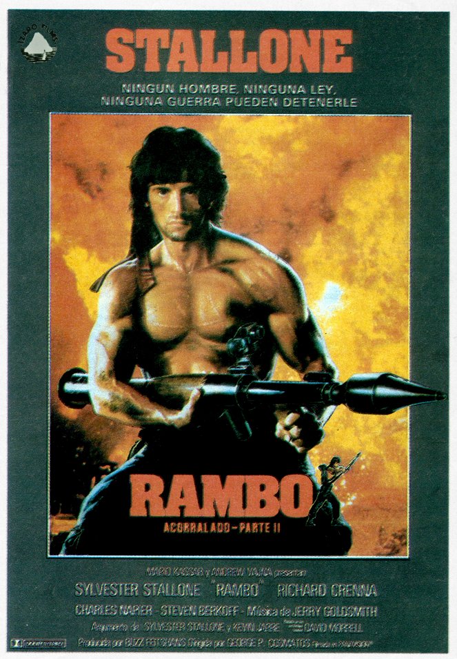 Rambo: Acorralado, parte II - Carteles