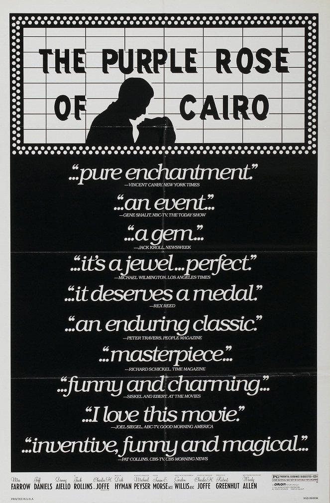Kairon purppuraruusu - Julisteet