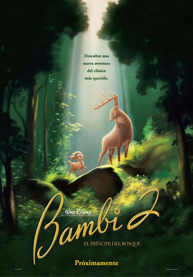 Bambi 2: El príncipe del bosque - Carteles