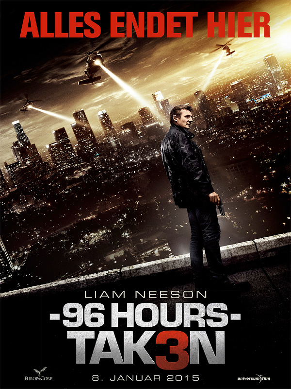 96 Hours - Taken 3 - Plakate