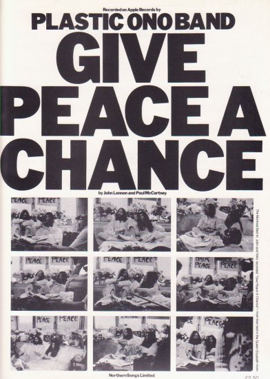 John Lennon: Give Peace a Chance - Plakáty