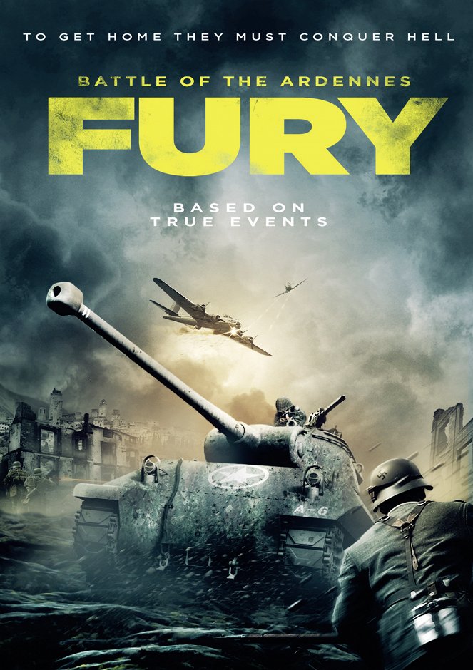 Fury - Battle of the Ardennes - Julisteet