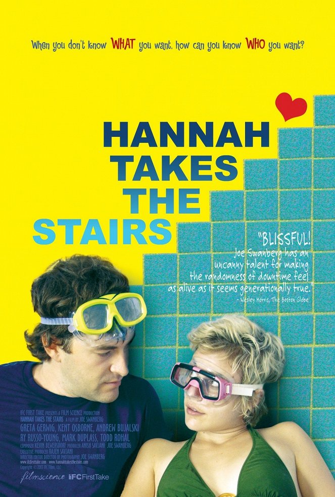 Hannah Takes the Stairs - Plakátok
