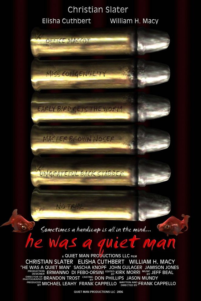 He Was a Quiet Man - Affiches