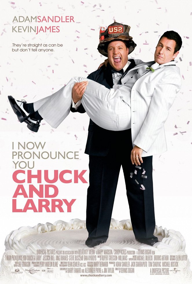 Państwo młodzi: Chuck i Larry - Plakaty