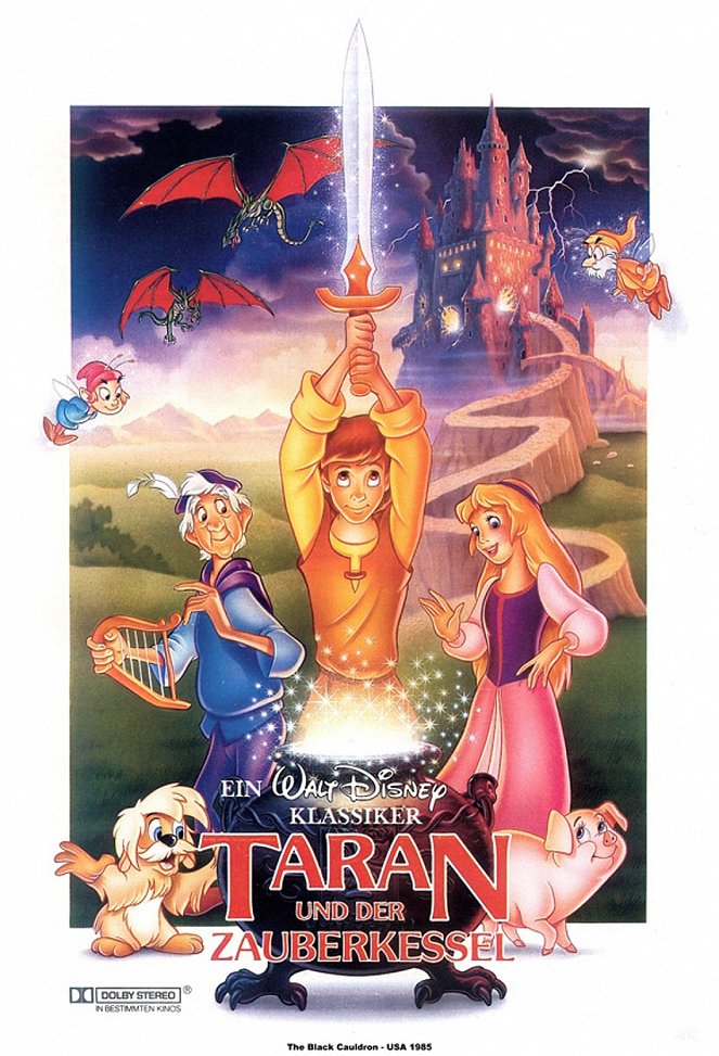 Taran und der Zauberkessel - Plakate