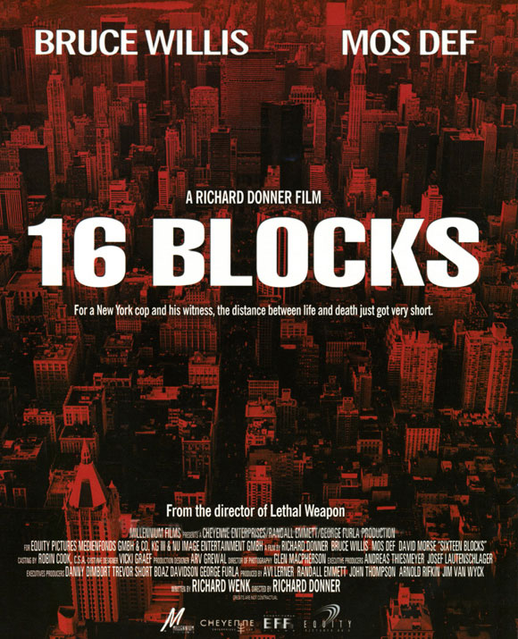 16 Blocks - Julisteet