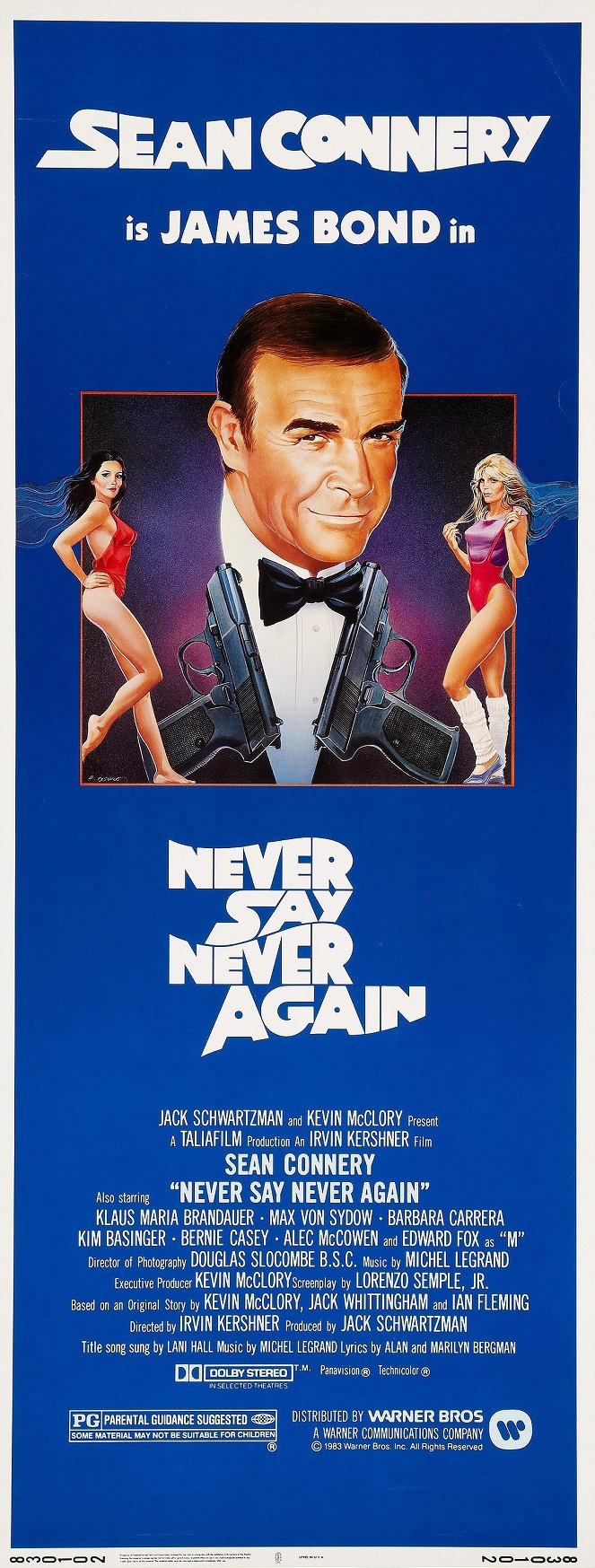 James Bond - Sag niemals nie - Plakate