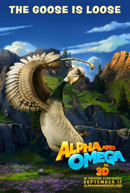 Alpha & Omega - 3D - Affiches
