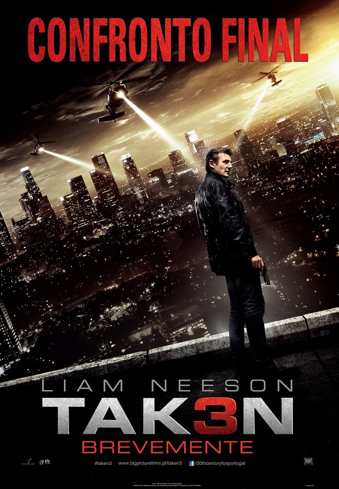 Taken 3 - Cartazes