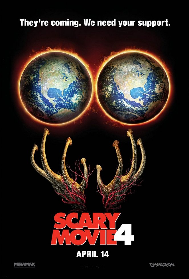 Scary Movie 4 - Plakáty