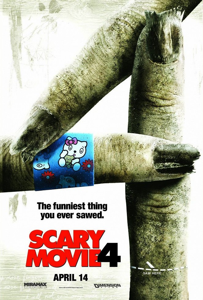 Scary Movie 4 - Plakáty