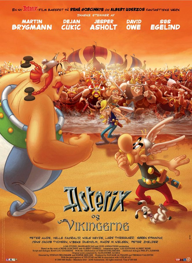 Asterix és a vikingek - Plakátok