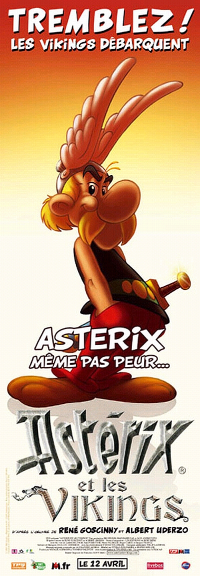 Asterix a Vikingovia - Plagáty