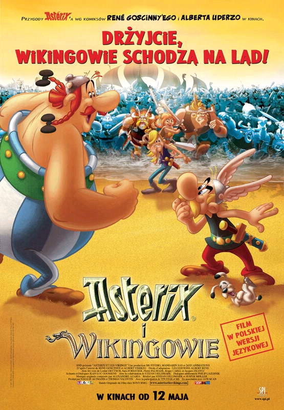 Asterix i wikingowie - Plakaty