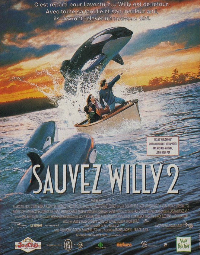 Zachráňte Willyho 2 - Plagáty