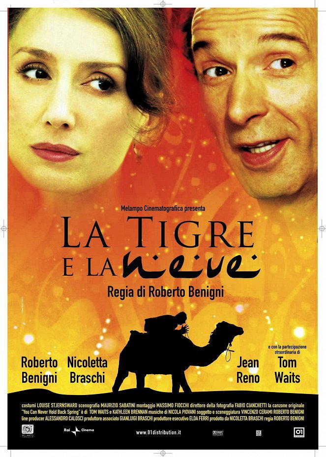 The Tiger and the Snow - Posters