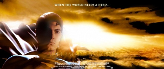 Superman sa vracia - Plagáty