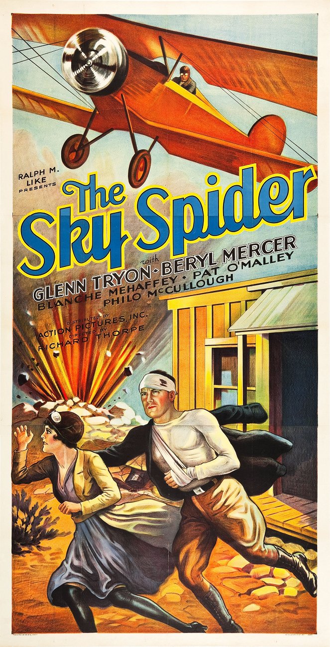 The Sky Spider - Plakate