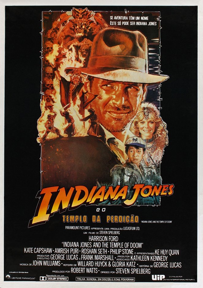 Indiana Jones e o Templo Perdido - Cartazes