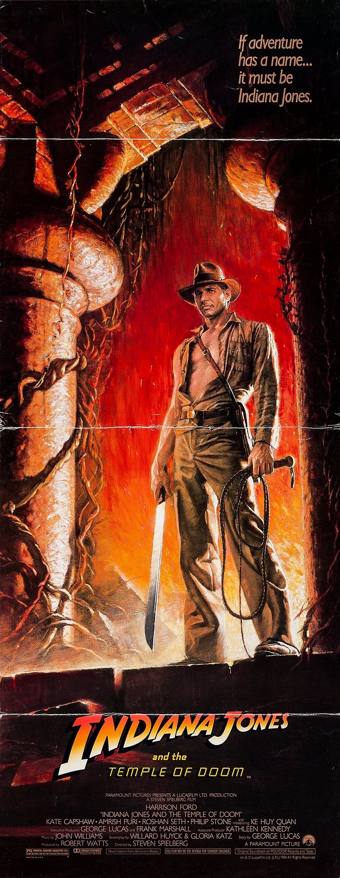 Indiana Jones y el templo maldito - Carteles