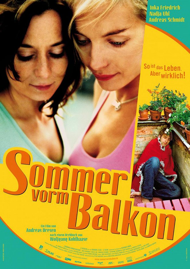 Sommer vorm Balkon - Plakaty