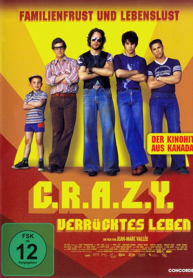 C.R.A.Z.Y. - Verrücktes Leben - Plakate