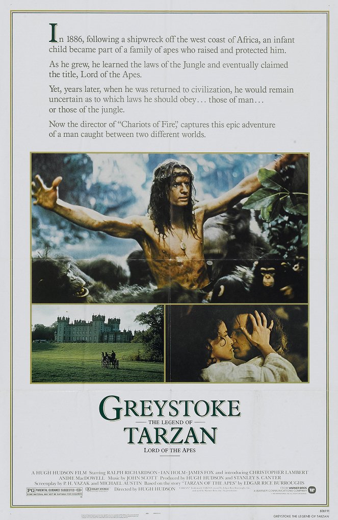 Greystoke: The Legend of Tarzan, Lord of the Apes - Posters