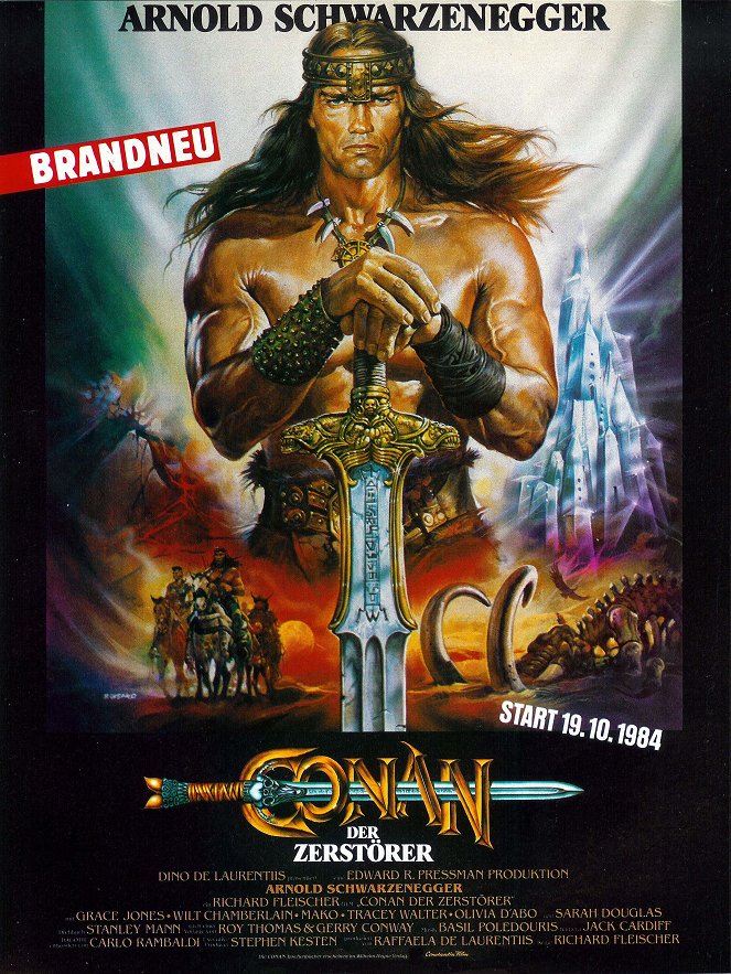 Conan, der Zerstörer - Plakate