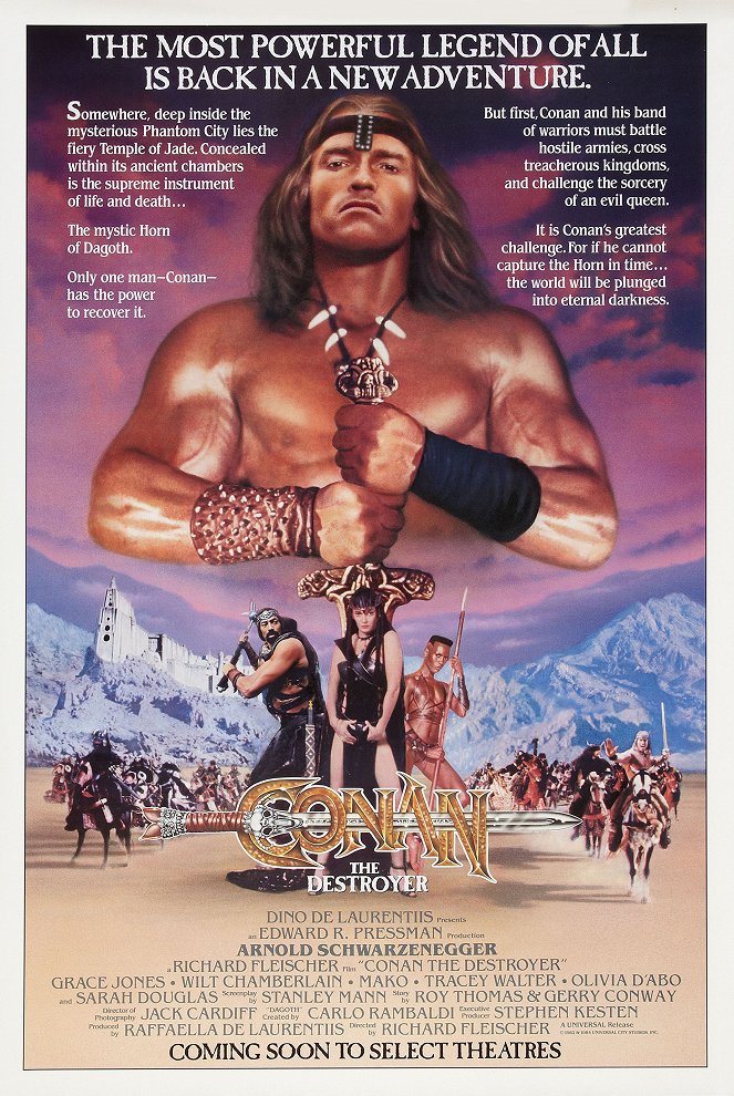 Conan, a barbár 2. - A pusztító - Plakátok
